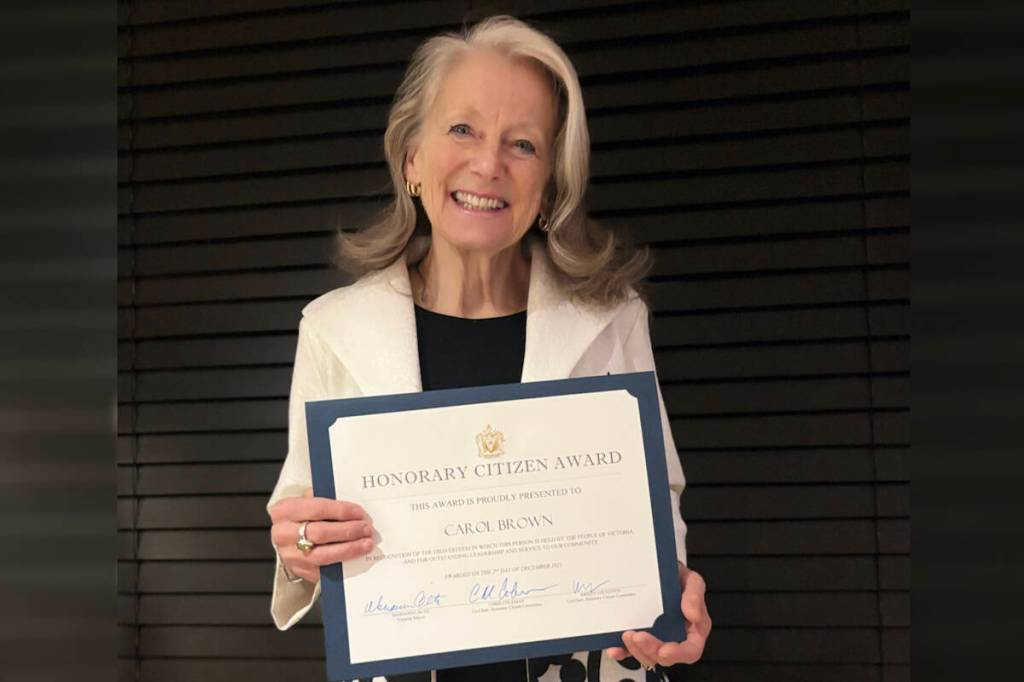 Victoria award celebrates ‘phenomenal’ yet modest Colwood volunteer hero