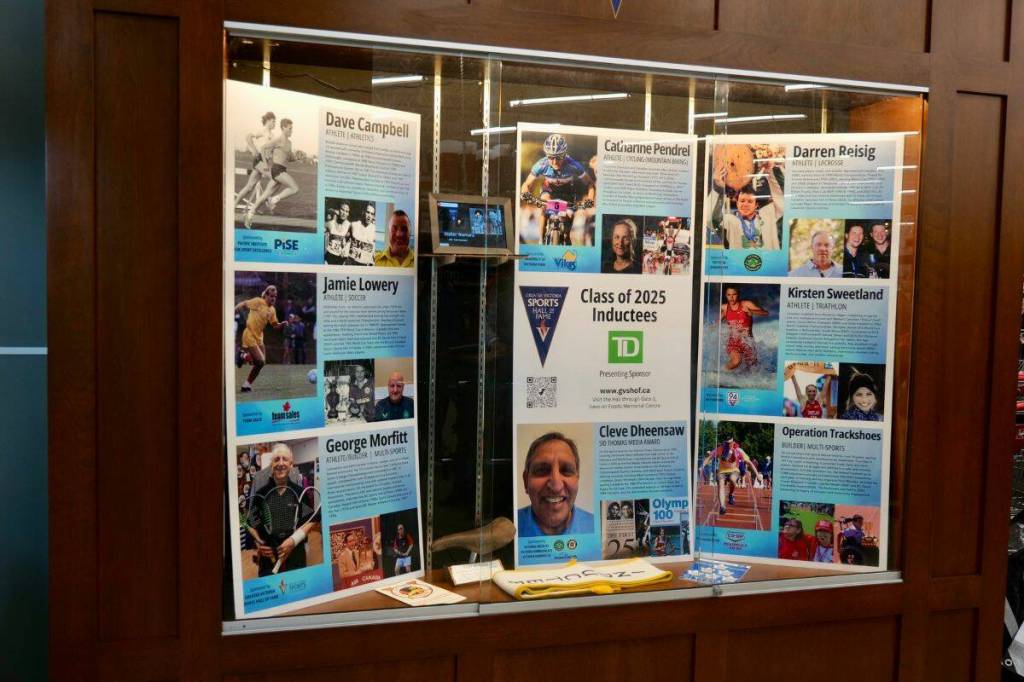 Sports Hall of Fame steps beyond the arena, lands in North Saanich